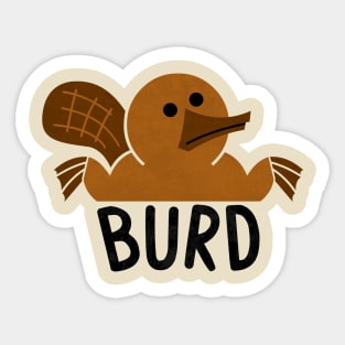 Burd Sticker